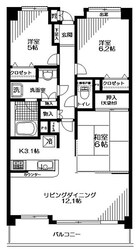 日神パレステージ辻堂の物件間取画像